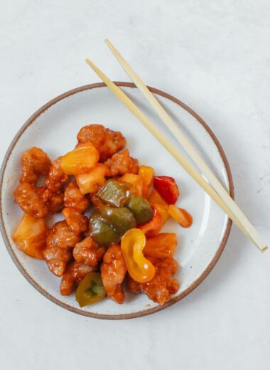 hong kong style sweet and sour chicken
