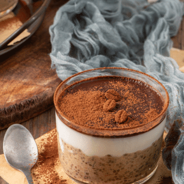 tiramisu overnight oats