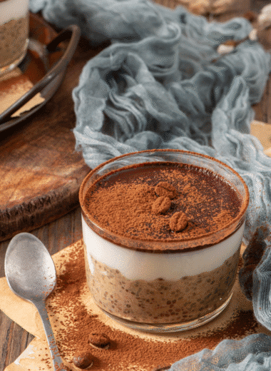 tiramisu overnight oats