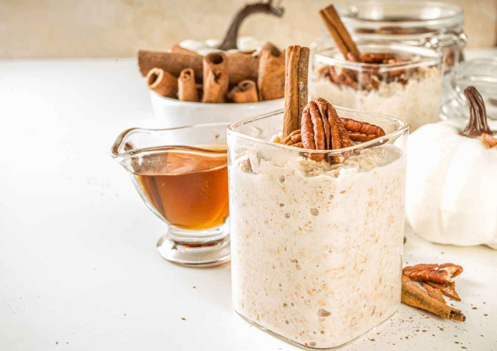 Maple Pecan Overnight Oats