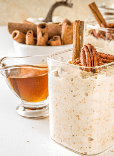Maple Pecan Overnight Oats