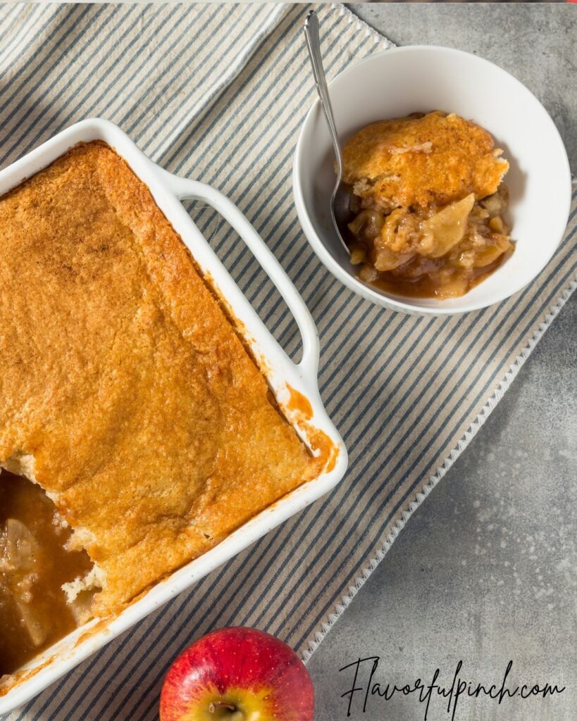 Caramel Apple Cobbler Recipe