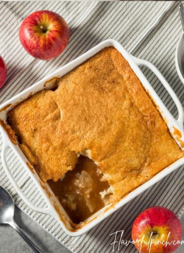 Caramel Apple Cobbler Recipe