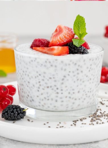 Chia Pudding With Greek Yogurt And Vanilla