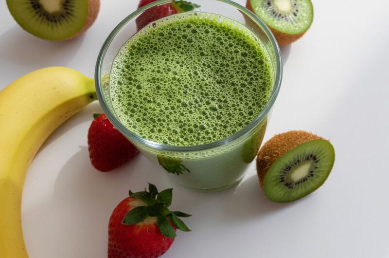 Strawberry Banana Kiwi Smoothie Recipe