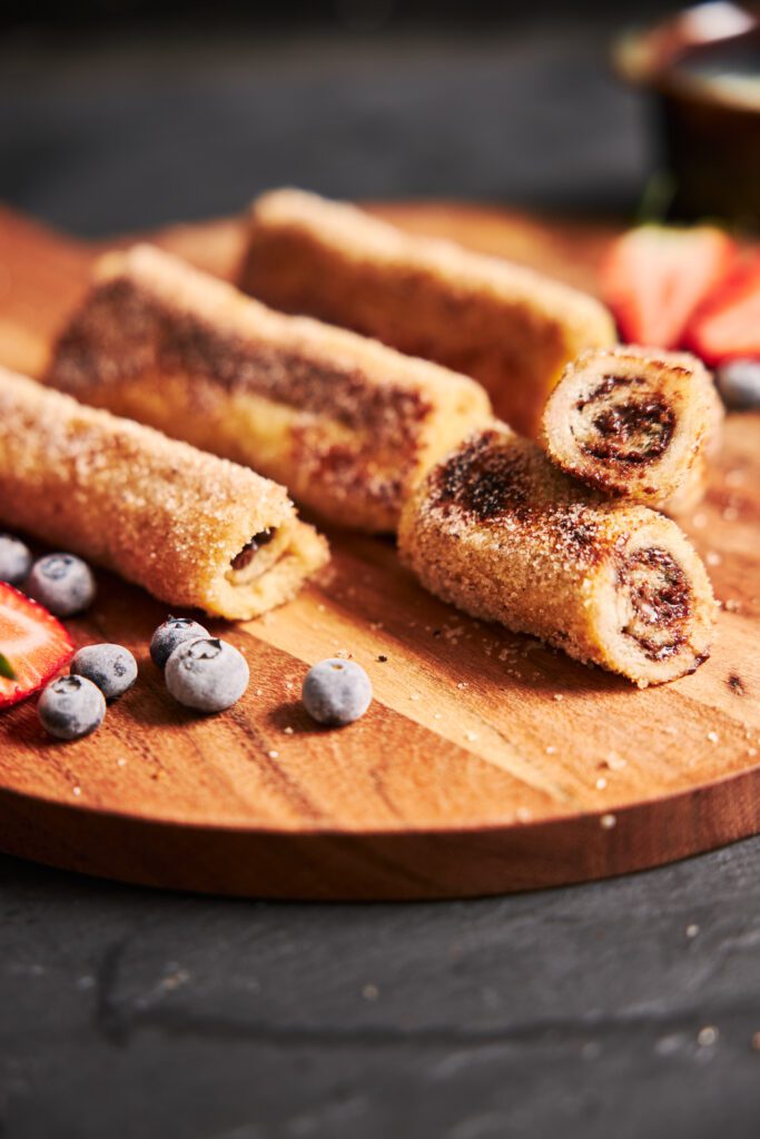 Cinnamon Roll French Toast Roll-Ups recipe