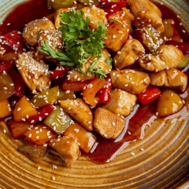 crispy chinese honey chicken