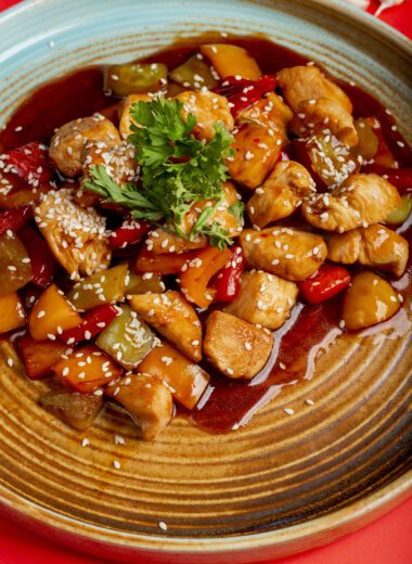 crispy chinese honey chicken