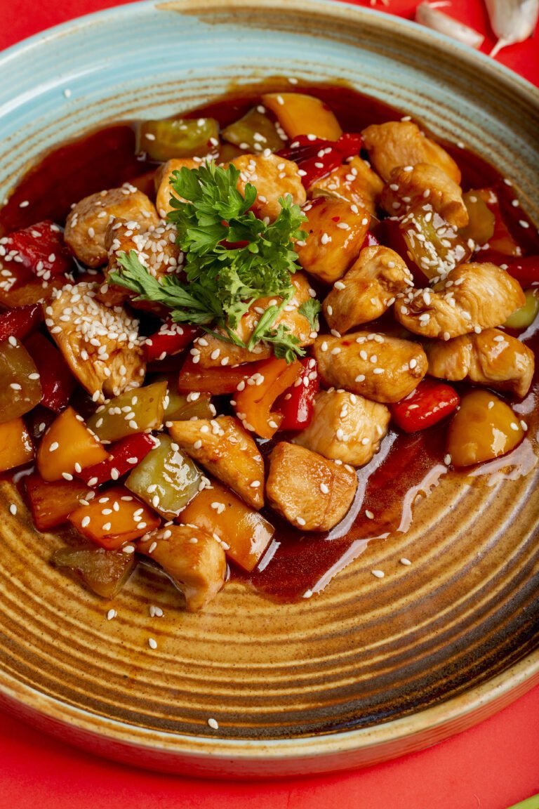 crispy chinese honey chicken