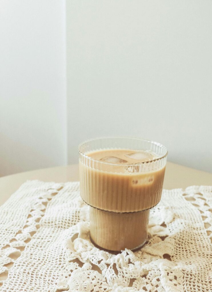 how to make brown sugar vanilla iced coffee