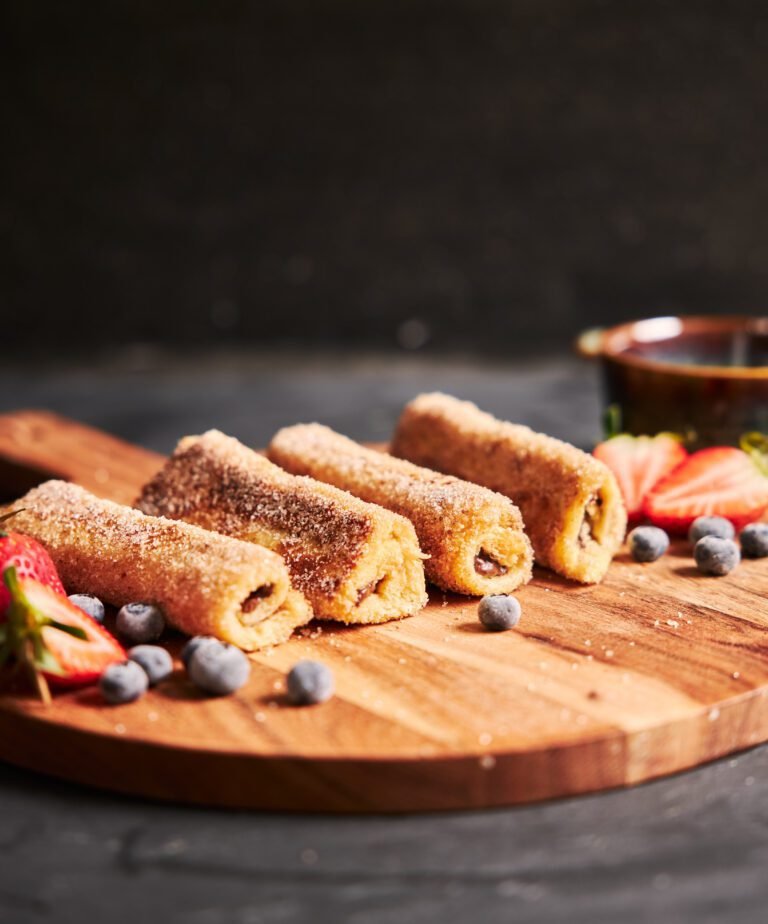 Cinnamon Roll French Toast Roll-Ups