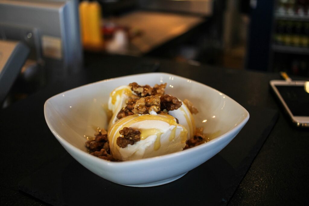 Honey Walnut Protein Greek Yogurt Bowl