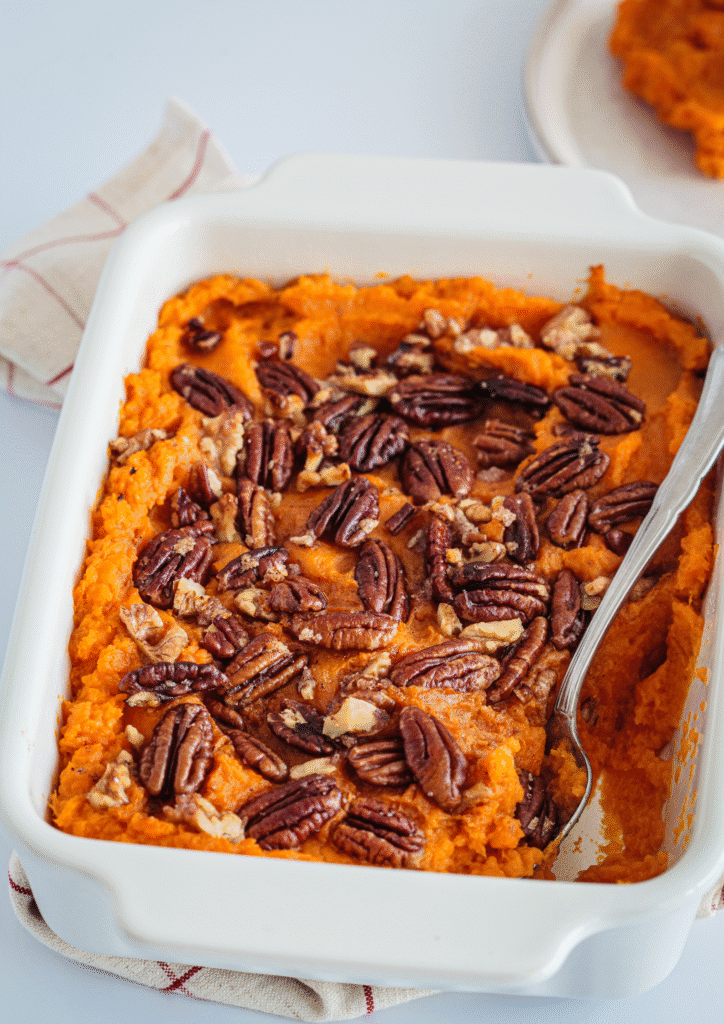 sweet potato casserole with pecans