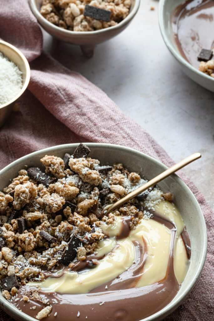 Caramel Apple Pie Yogurt Bowl