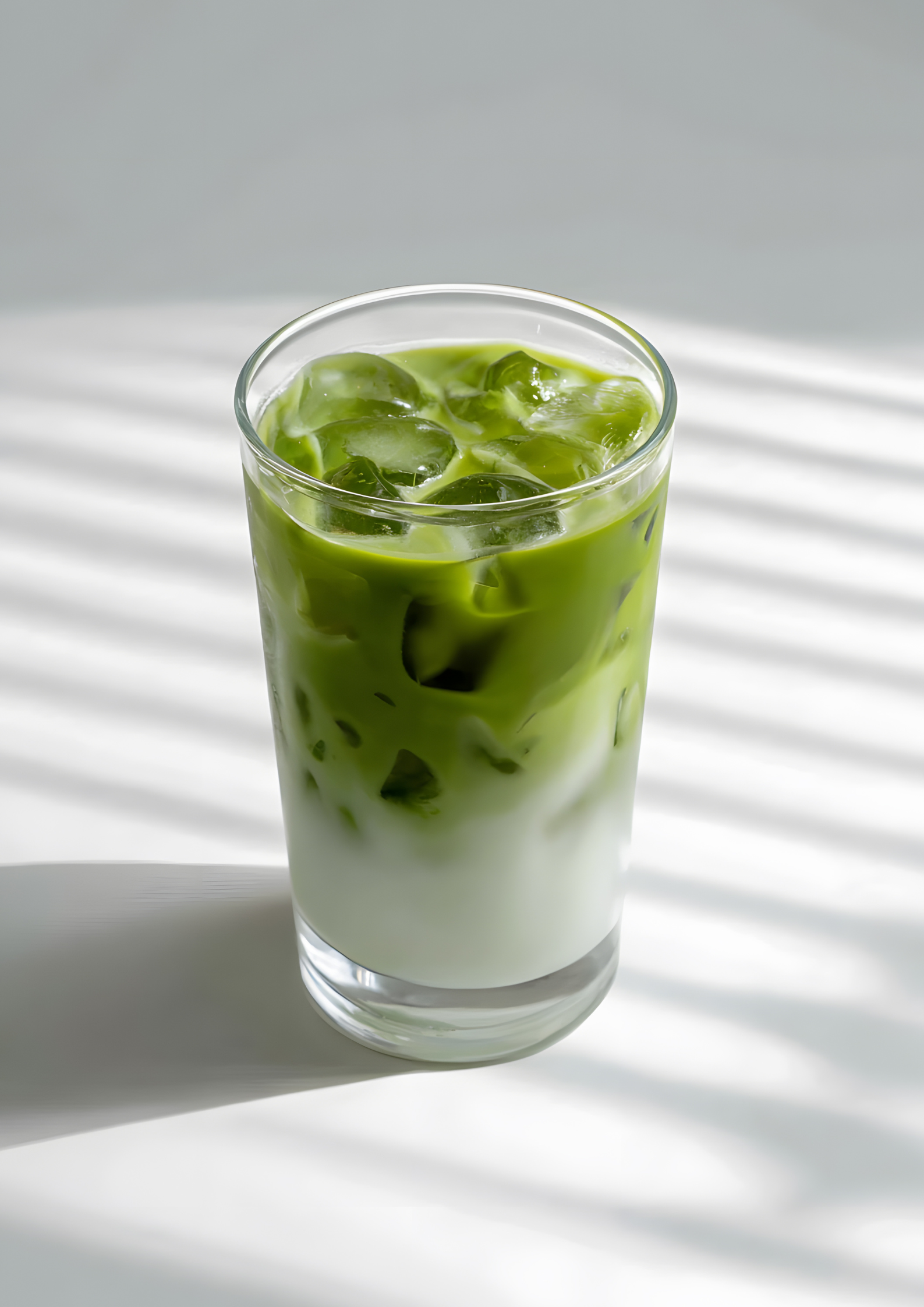 matcha banana protein smoothie