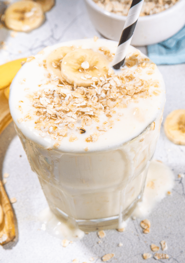 banana oat smoothie