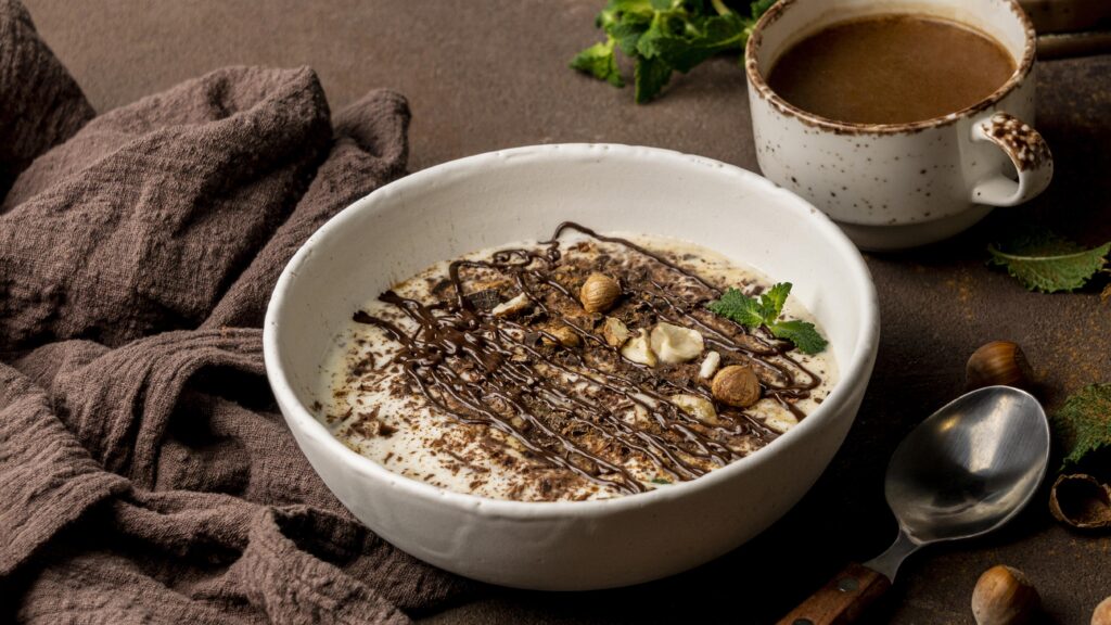 Mocha Protein Greek Yogurt Bowl