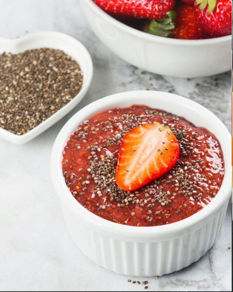 Chia Seed Strawberry Jam 