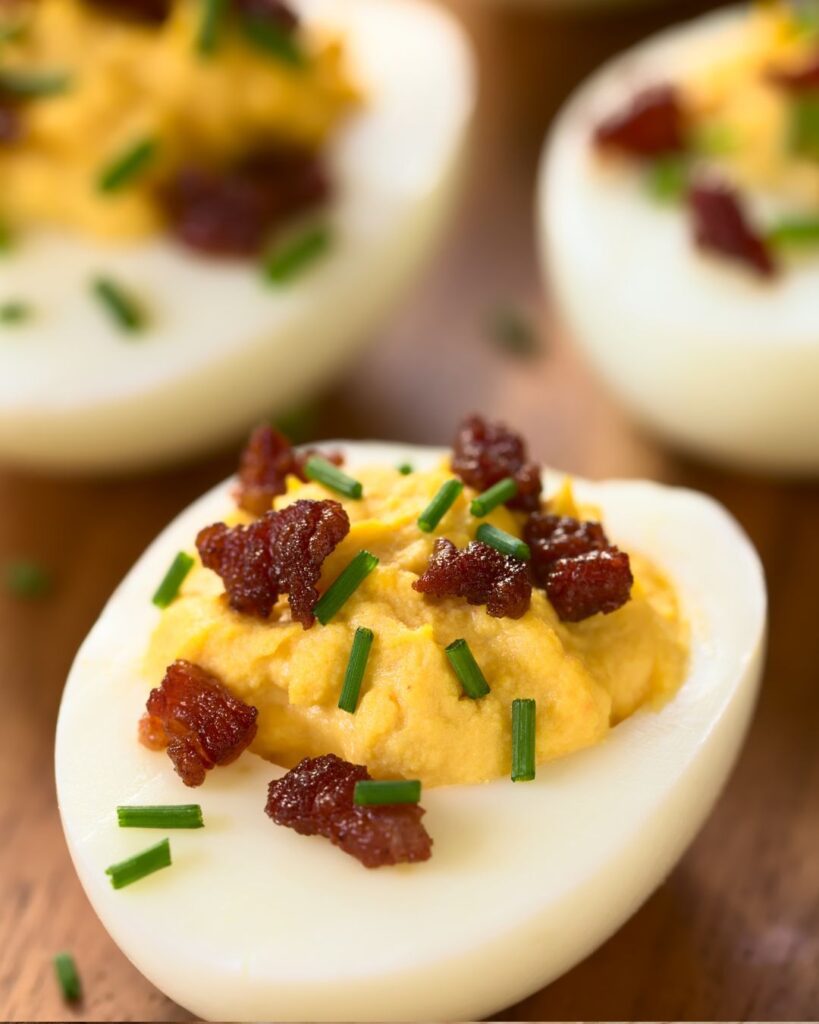 Everything Bagel Seasoning Deviled Eggs