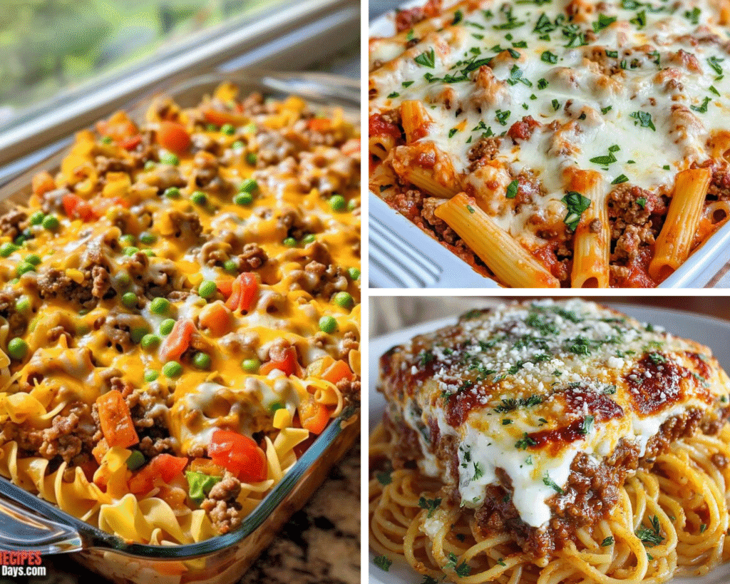 Pasta and Casserole Comforts For Dinner