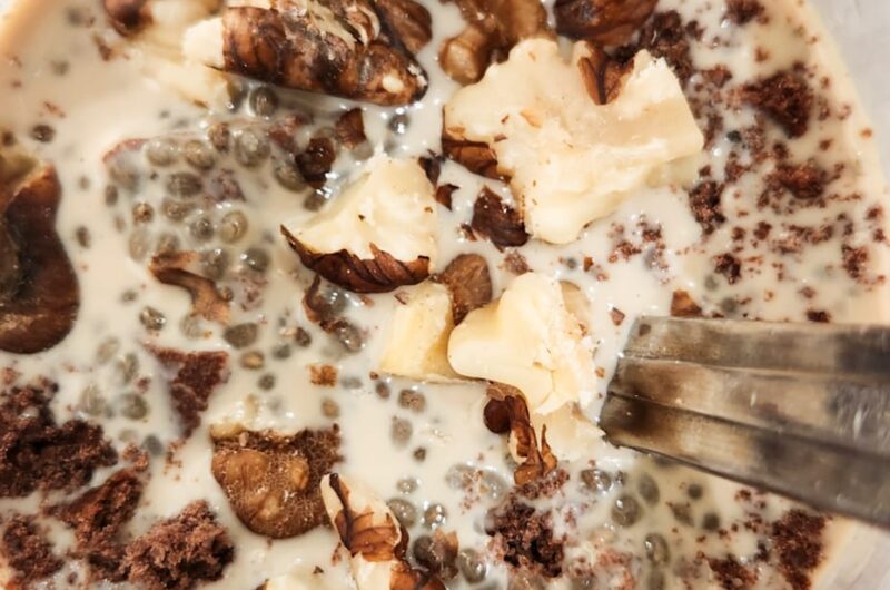 Overnight Coffee Chocolate Chia Pudding