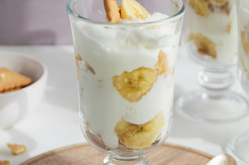 High Protein Banana Cream Pudding