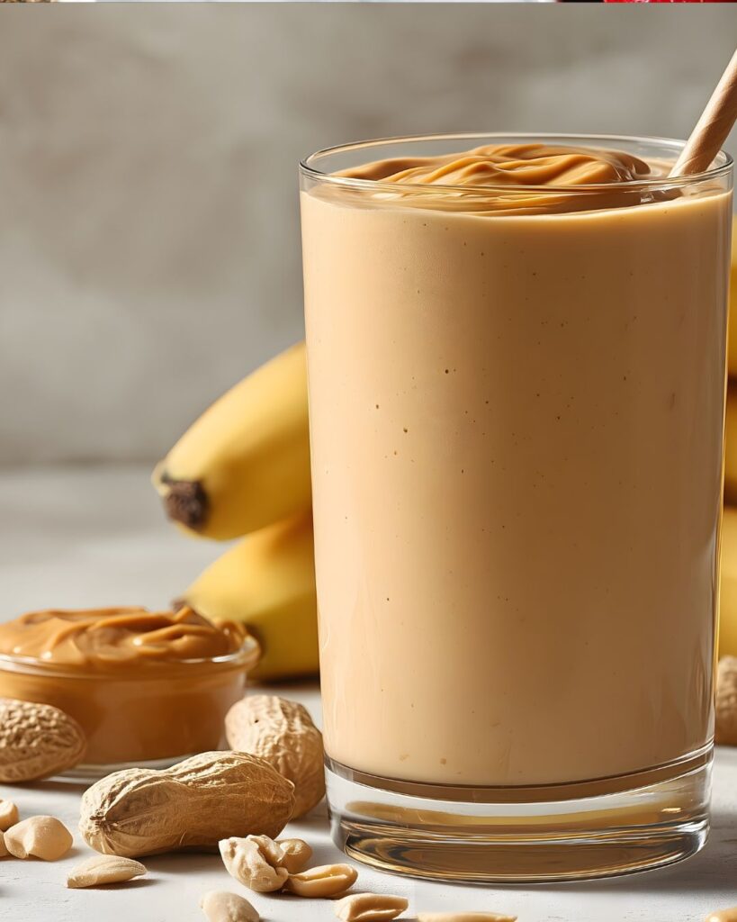 Cottage Cheese Peanut Butter Smoothie