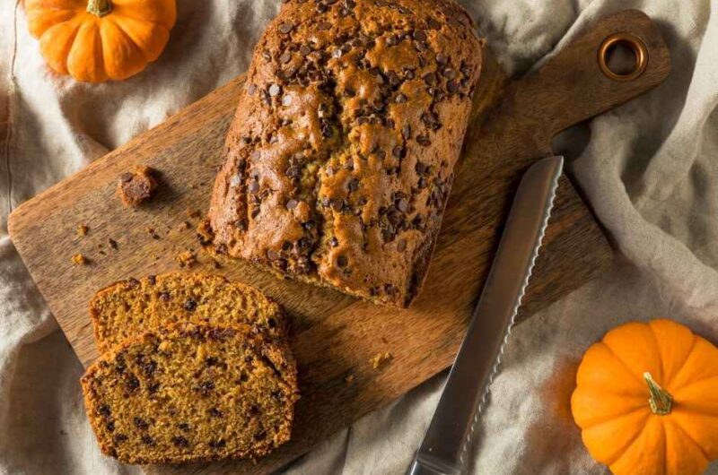 Cake Mix Chocolate Chip Pumpkin Bread