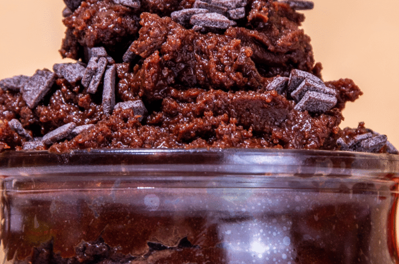 Quick Mocha Cottage Cheese Edible Brownie Batter