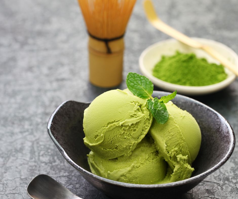 Matcha Green Tea Frozen Greek Yogurt