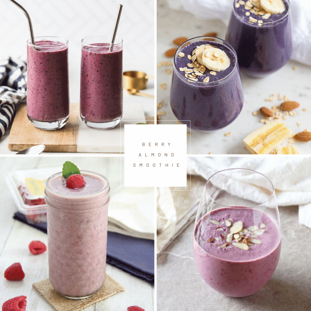  Berry Almond Smoothie