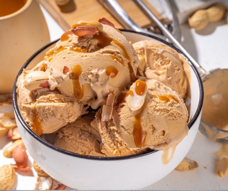 Peanut Butter Frozen Greek Yogurt