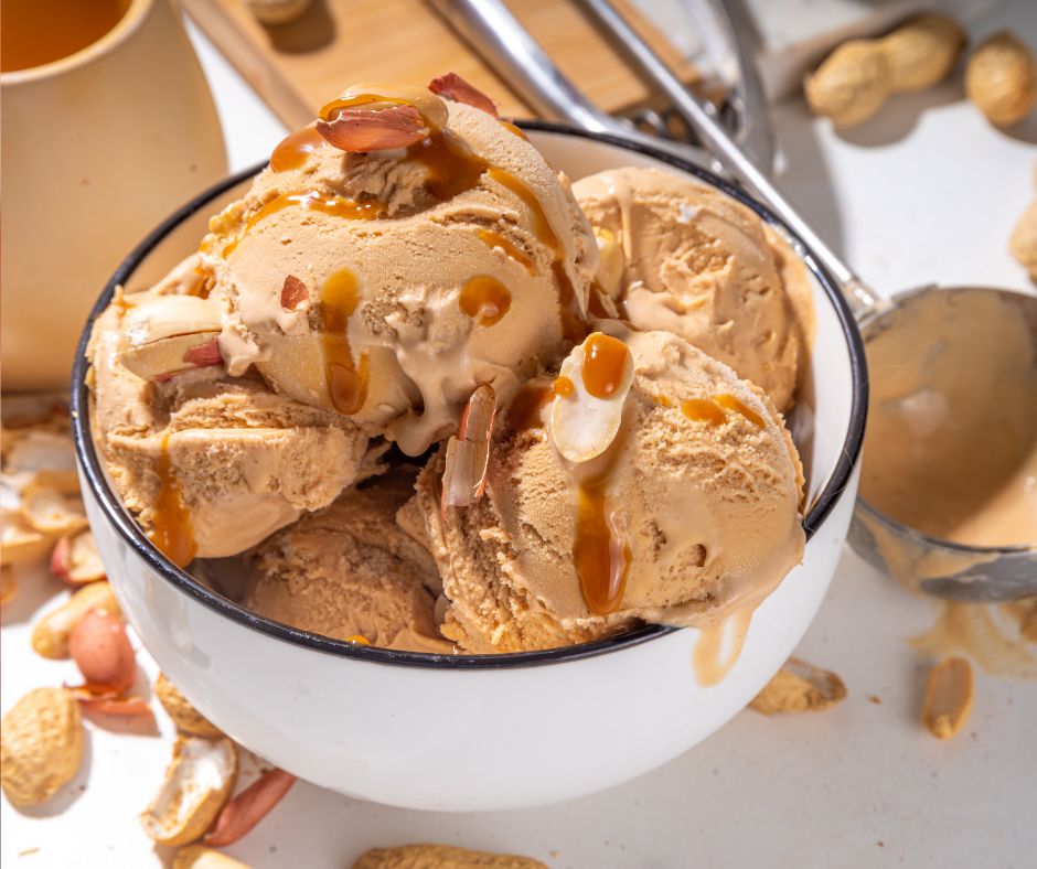 Peanut Butter Greek Frozen Yogurt