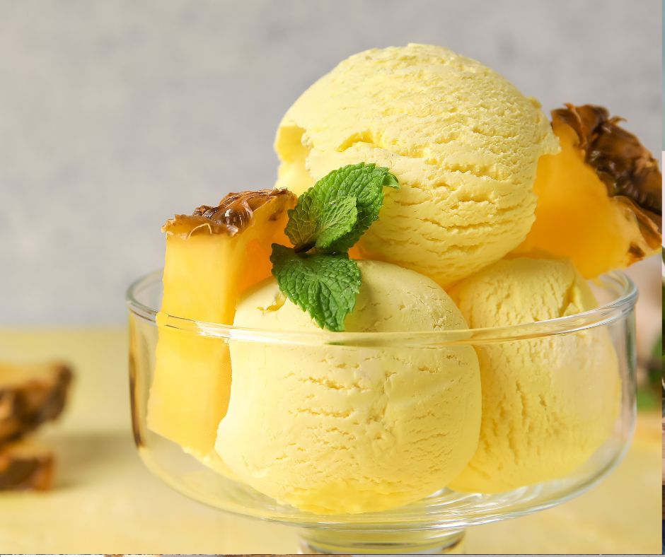 Pineapple Greek Frozen Greek Yogurt