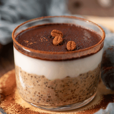 Tiramisu Chia Pudding