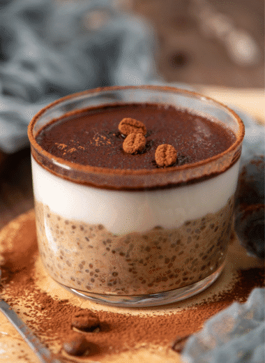 Tiramisu Chia Pudding