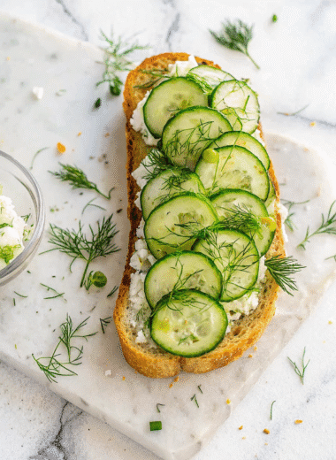cottage cheese toast
