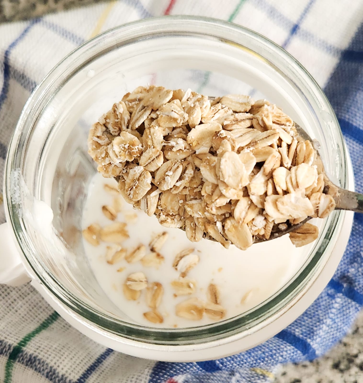 cake batter overnight oats