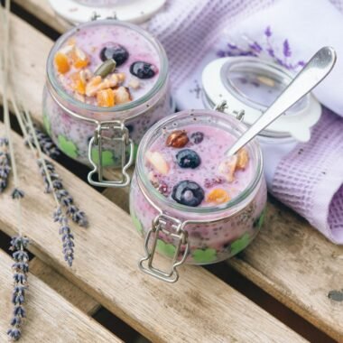 blueberry chia pudding