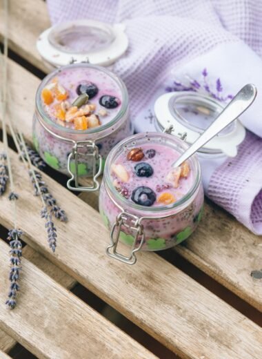 blueberry chia pudding