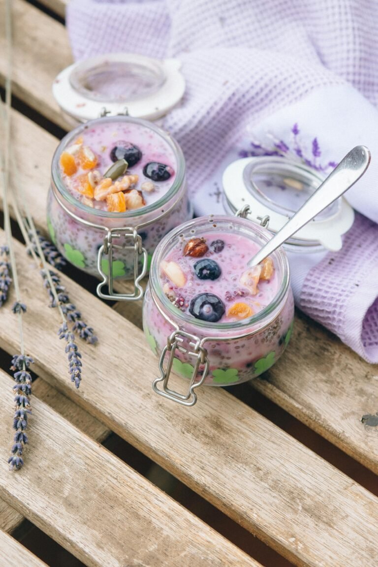 blueberry chia pudding