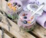 Blueberry Chia Pudding with Cottage Cheese