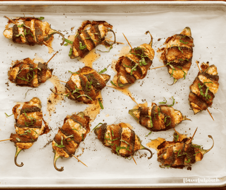 Bacon-Wrapped Jalapeno Poppers