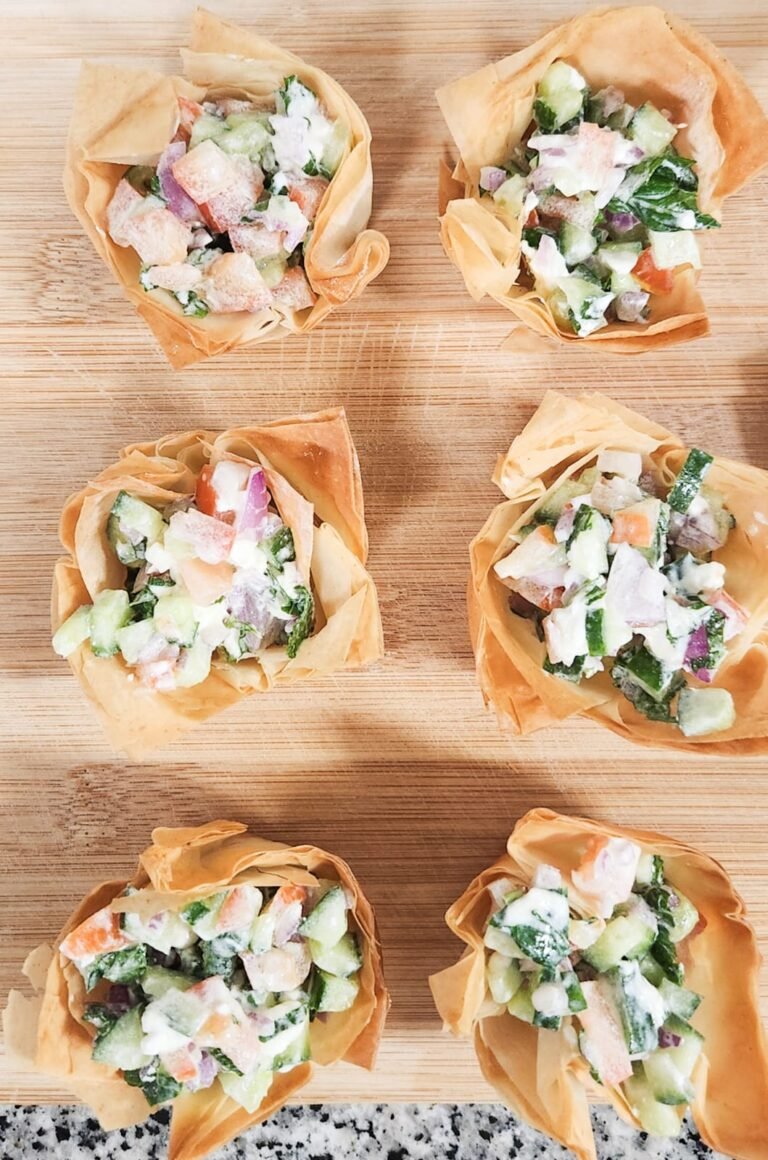 15 INSANELY GOOD PHYLLO CUP APPETIZERS FOR YOUR NEXT PARTY