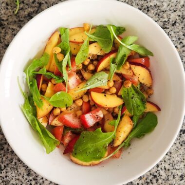 peach salad