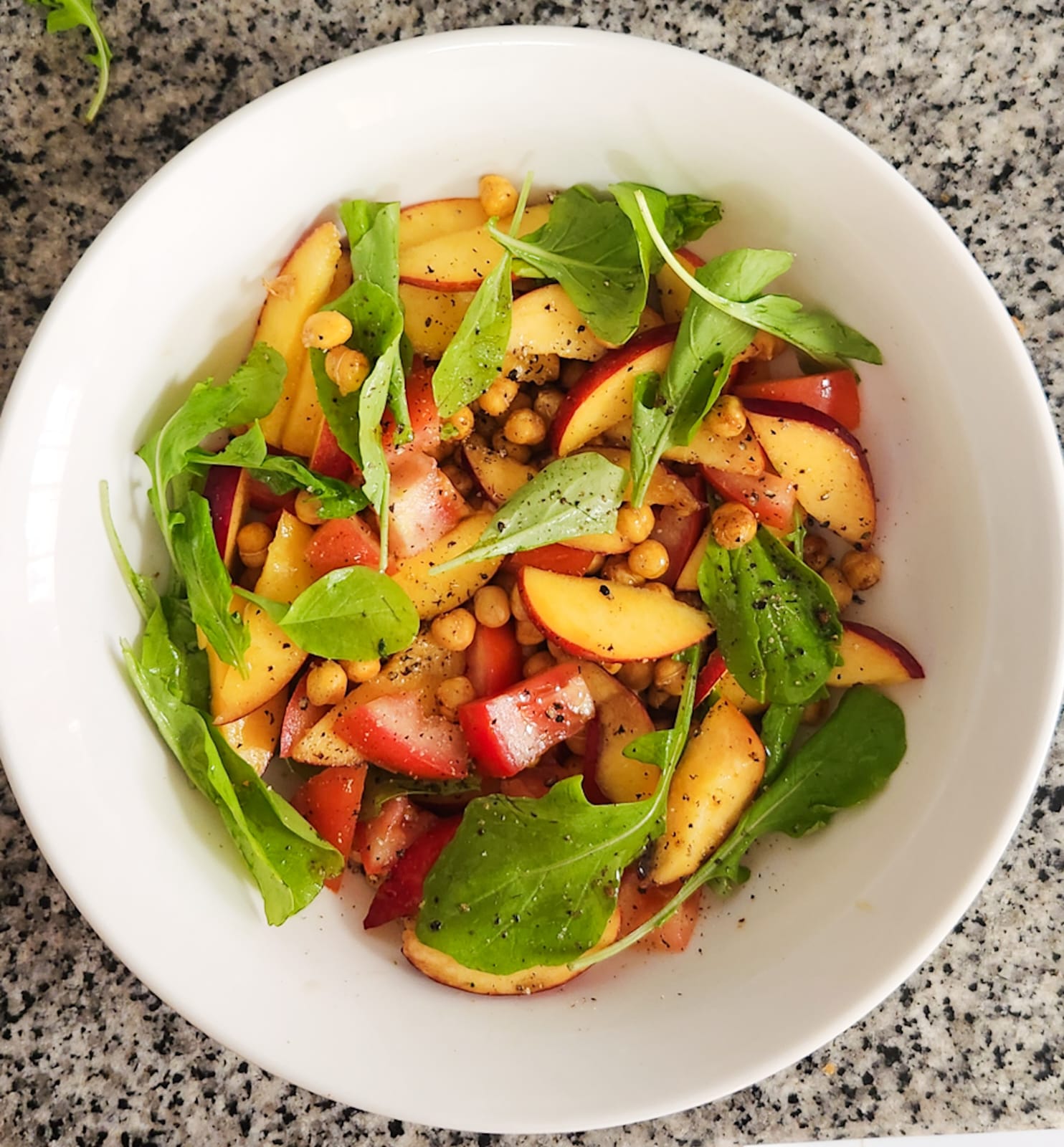 peach salad