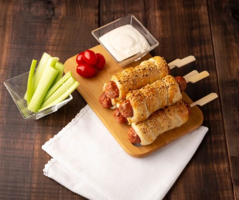 Homemade Pretzel Wrapped Hotdogs