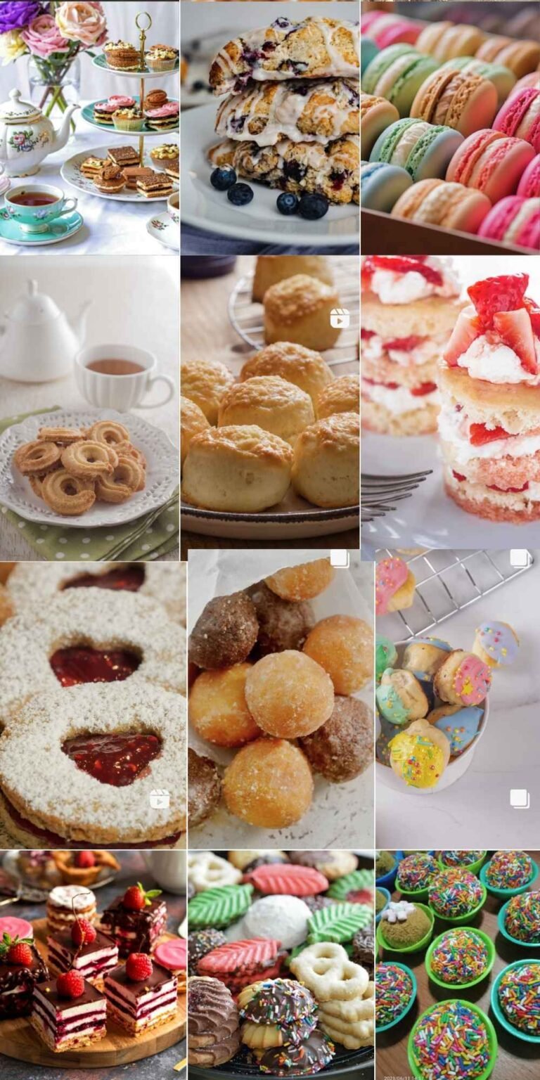 15 Tea Party Desserts: 15 Mini Finger Desserts for Parties & Gatherings