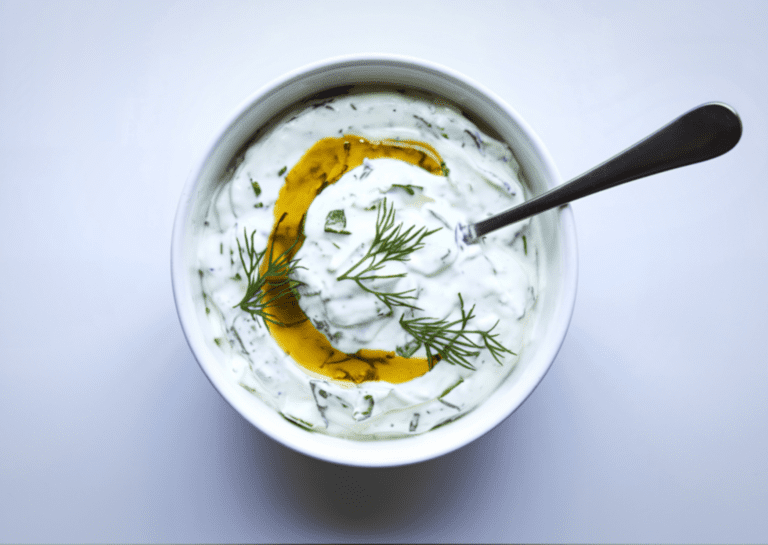Homemade Tzatziki Dip With Greek Yogurt