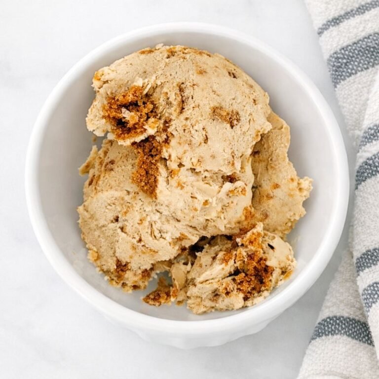 Homemade  Churn Biscoff Ice Cream – 5 Ingredients